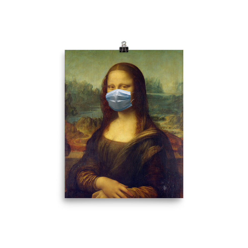 'Corona Lisa' Print