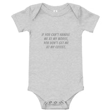 Load image into Gallery viewer, &#39;At My Cutest&#39; Onesie