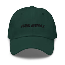 Load image into Gallery viewer, &#39;Punk History&#39; Black Logo Cap
