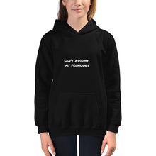 Load image into Gallery viewer, &#39;Pronouns&#39; Kids Hoodie