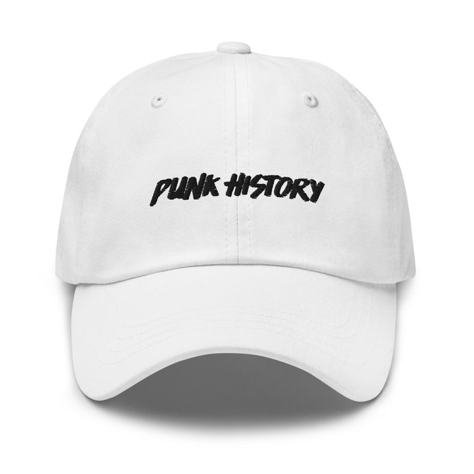 'Punk History' Black Logo Cap