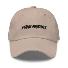 Load image into Gallery viewer, &#39;Punk History&#39; Black Logo Cap