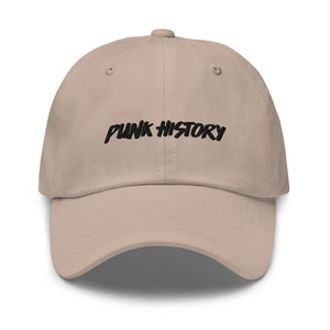 'Punk History' Black Logo Cap