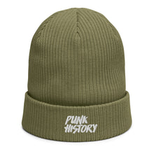 Load image into Gallery viewer, &#39;Punk History&#39; Organic Beanie