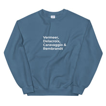 Load image into Gallery viewer, &#39;Vermeer &amp; Friends&#39; Sweatshirt