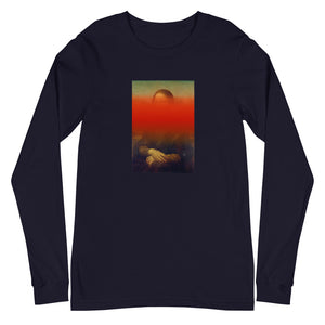 'Mona Lisa Gradient' Long Sleeve Shirt