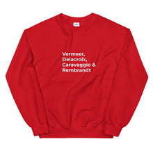 Load image into Gallery viewer, &#39;Vermeer &amp; Friends&#39; Sweatshirt