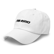 Load image into Gallery viewer, &#39;Punk History&#39; Black Logo Cap