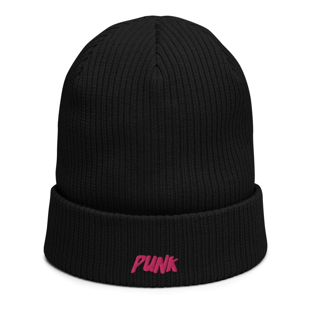 'Pink Punk' Organic Beanie