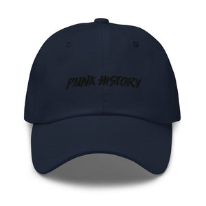 'Punk History' Black Logo Cap