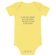Load image into Gallery viewer, &#39;At My Cutest&#39; Onesie