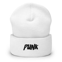 Load image into Gallery viewer, &#39;Punk&#39; Black Logo Beanie