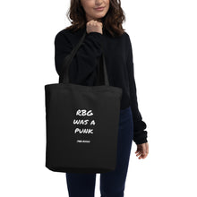 Load image into Gallery viewer, &#39;RBG was a Punk&#39; Eco Tote