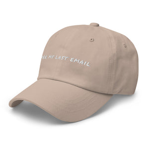 'Per My Last Email' Cap
