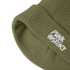 'Punk History' Organic Beanie
