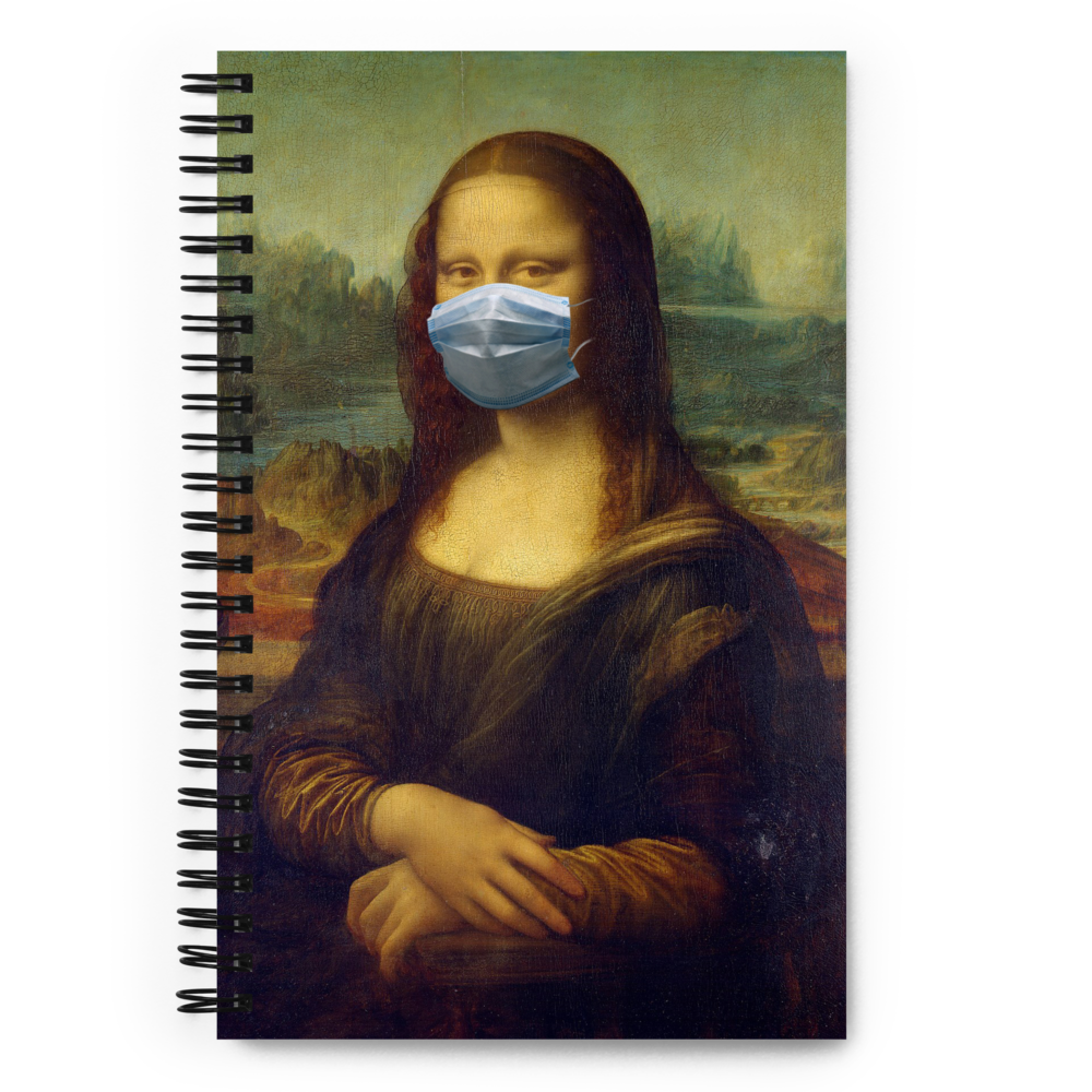 'Corona Lisa' Notebook