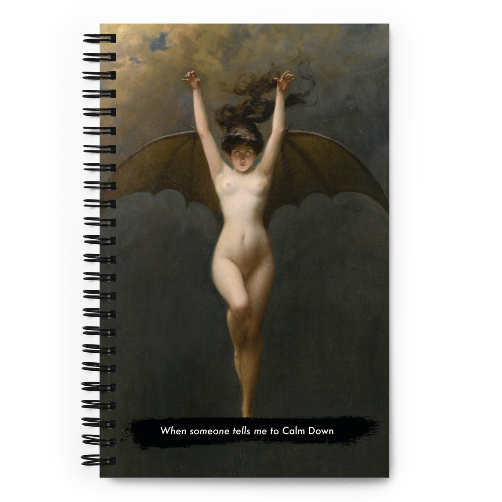'Calm Down' Notebook