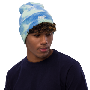 'Punk' Tie-dye Beanie