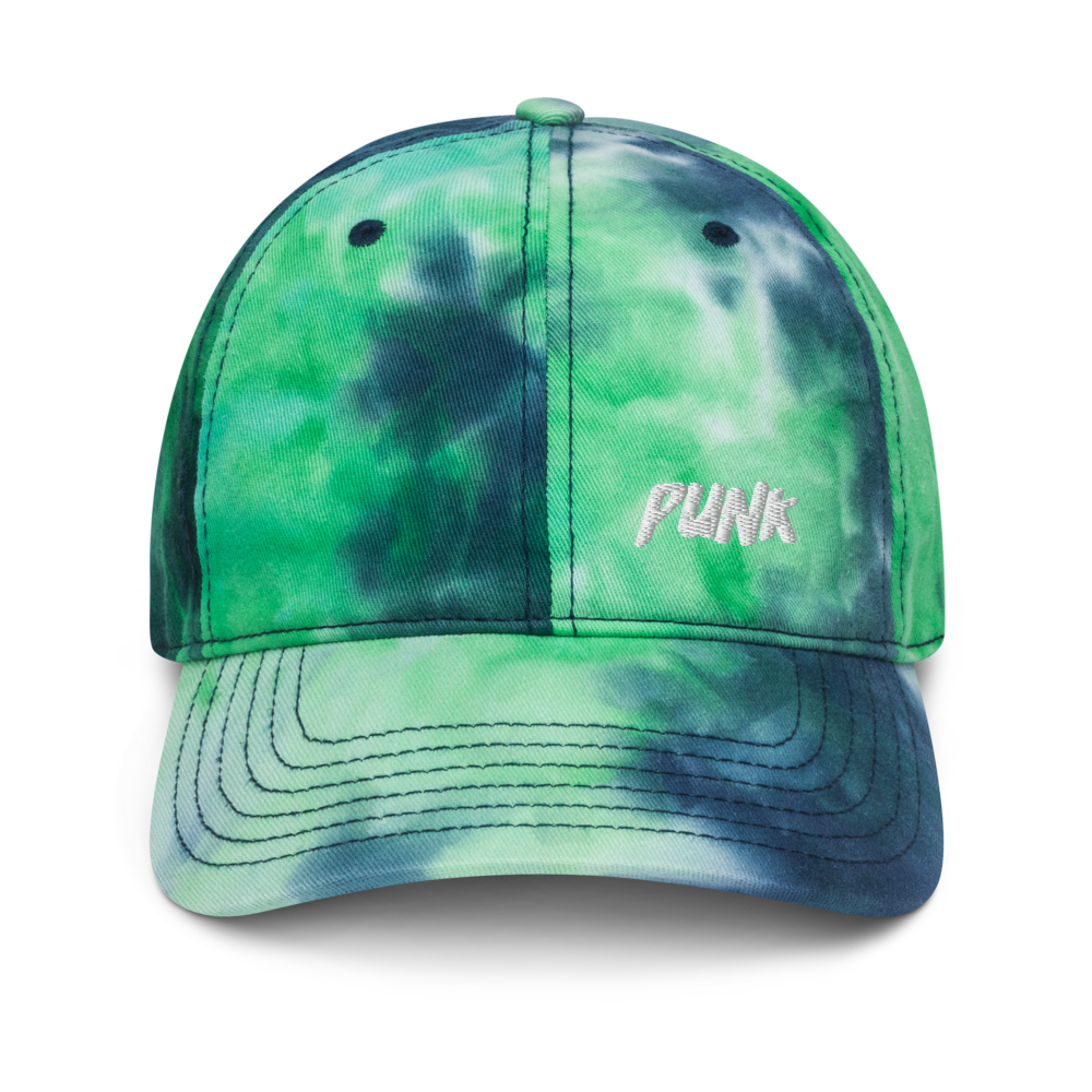 'Punk' Tie dye Cap